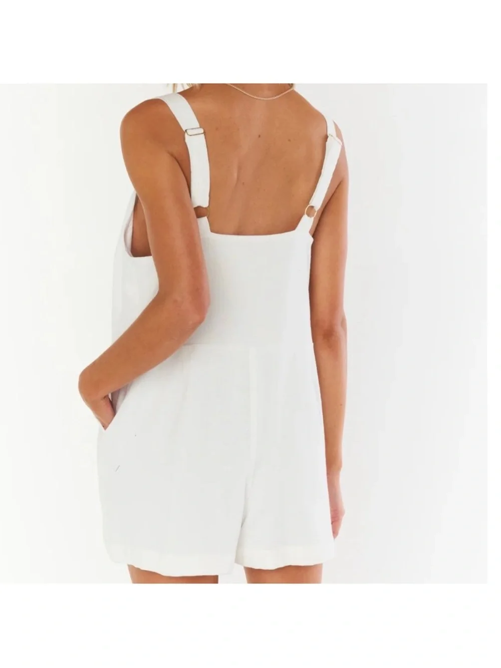 Show Me Your MuMu White Romper